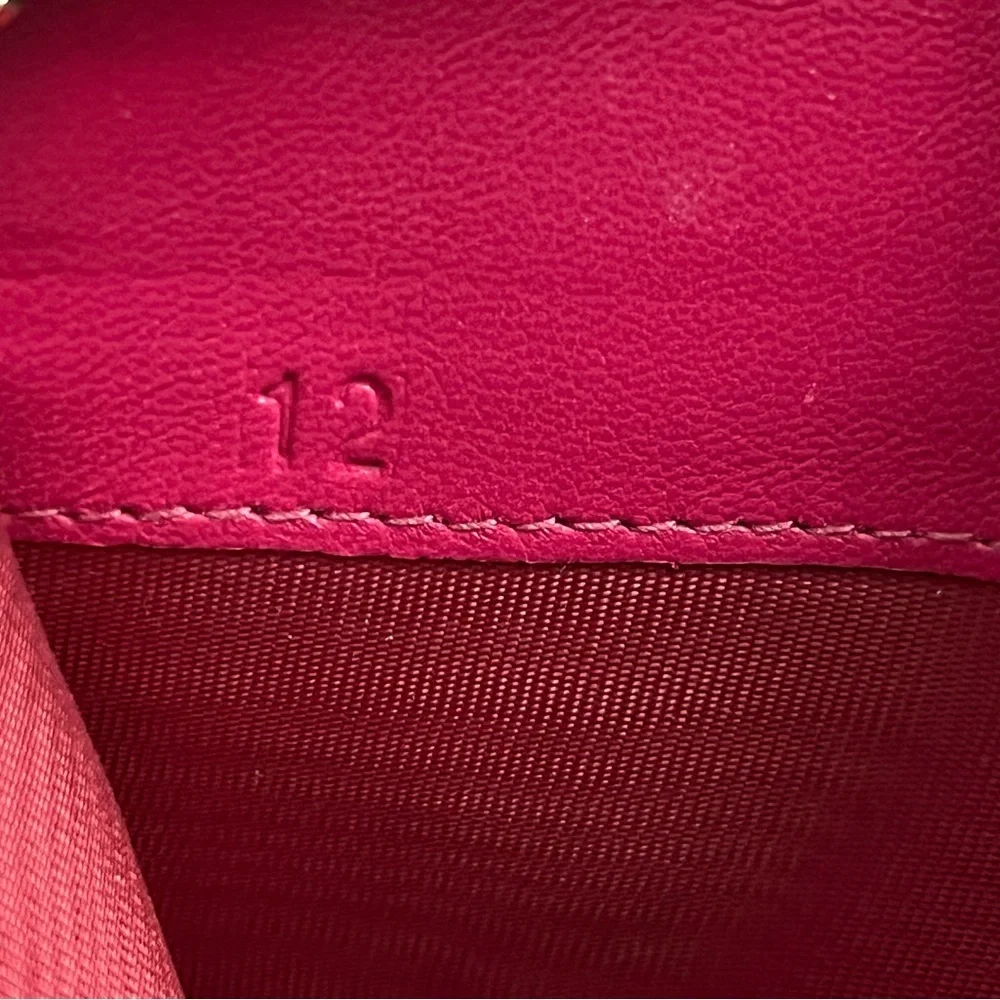 Miu Miu long wallet zipper green ribbon NWOT - Picture 3 of 16